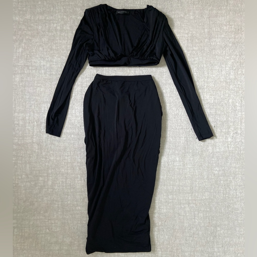 MISHA COLLECTION Sleek Black Top